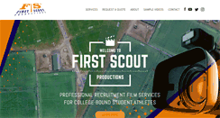 Desktop Screenshot of firstscout.tv
